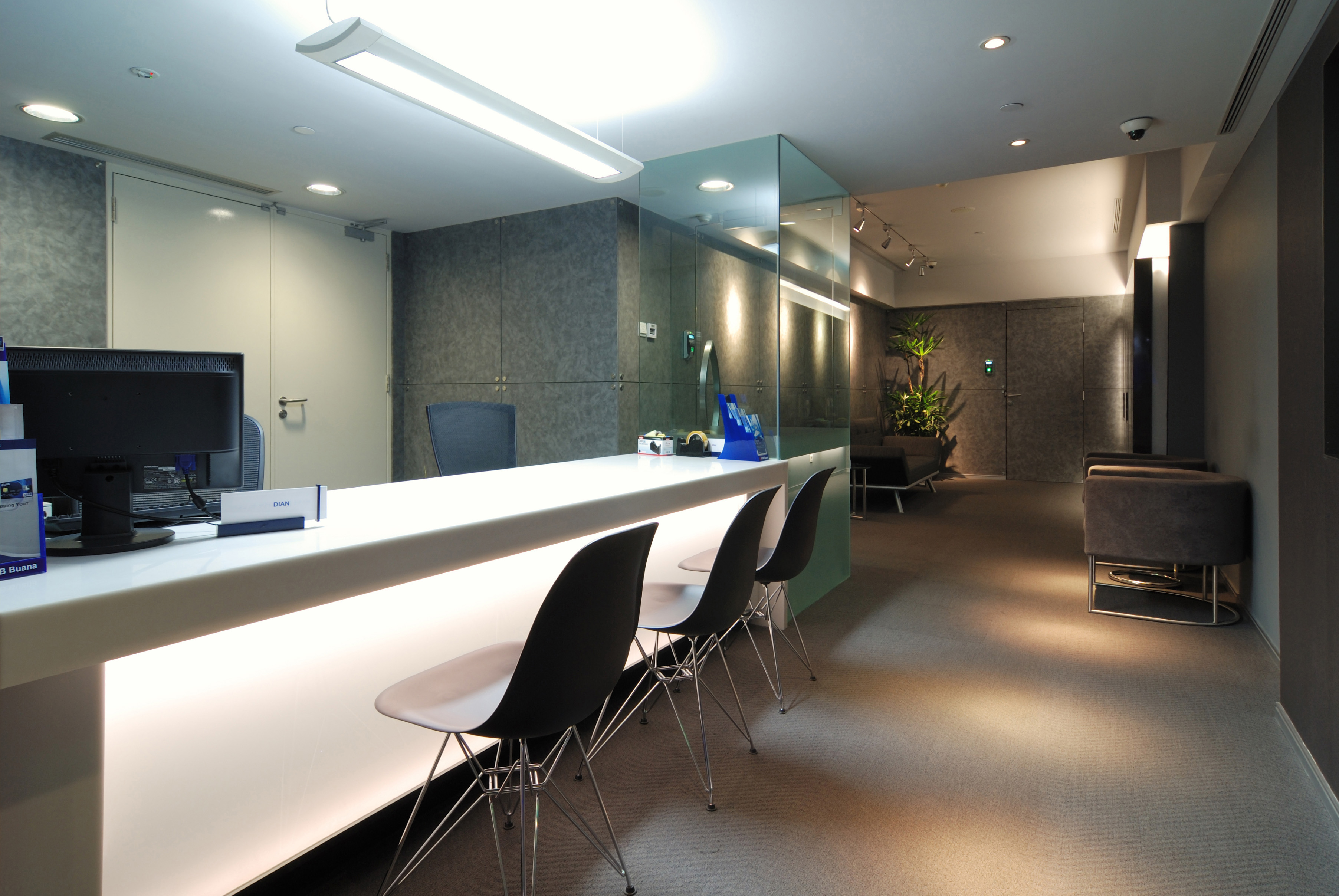 Fit-out Interior of Previllage Banking Hall UOB Buana Bank