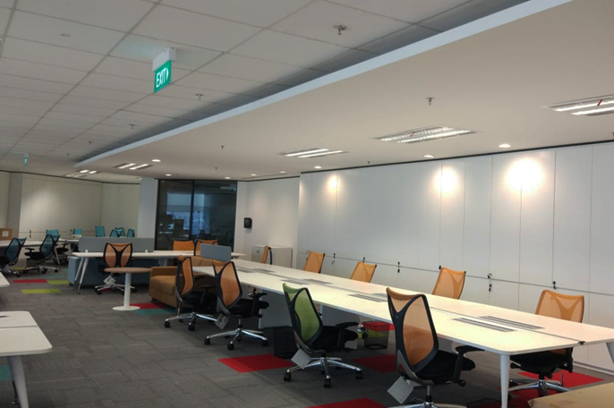 Fitting Out Telkomsel Gedung TLT II Lantai 9, 10, 11 & 20